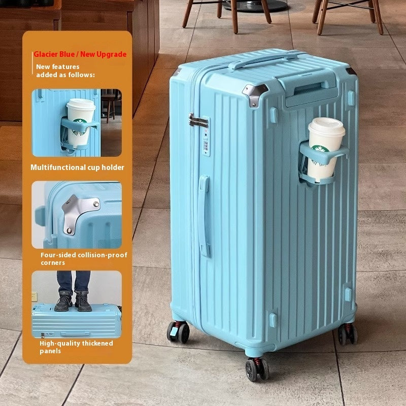 Simple Home Five-wheel Super Large Capacity Traveling Trolley Case