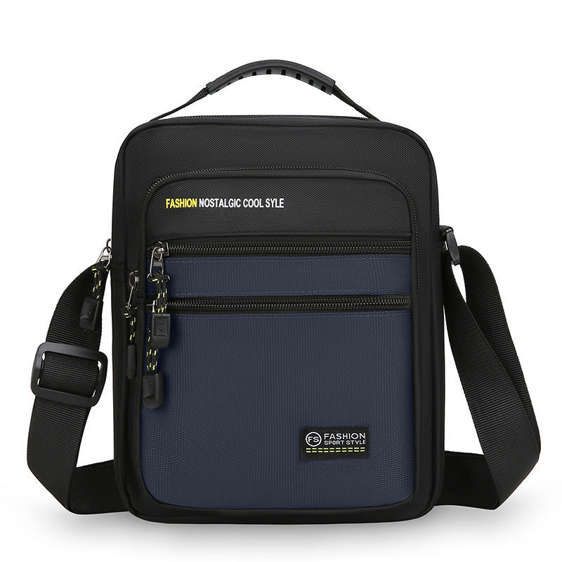 Men's Shoulder Outdoor Leisure Commute Multi-functional Crossbody Bag (Available)