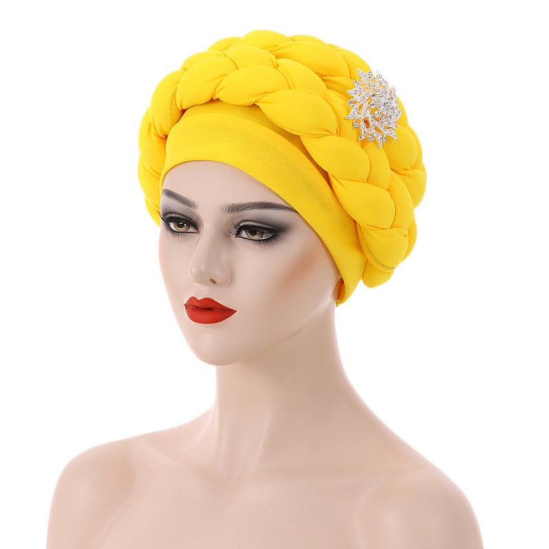 African Woven Woven Hat Plus Accessories Toque