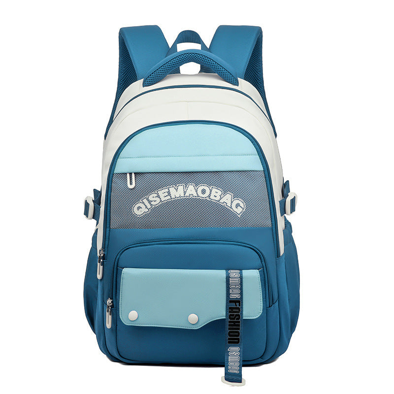 Fashion Color Contrast Leisure Travel Backpack