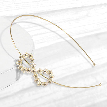 Bow Hair Band Fine Crystal Glass Accessories (Available)