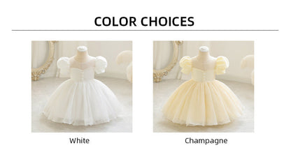 Princess Performance Dress Children Full-year Dress