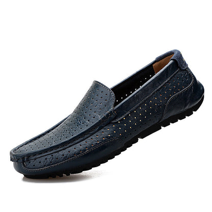 Personality Summer Men's Leather Shoes  (Available)