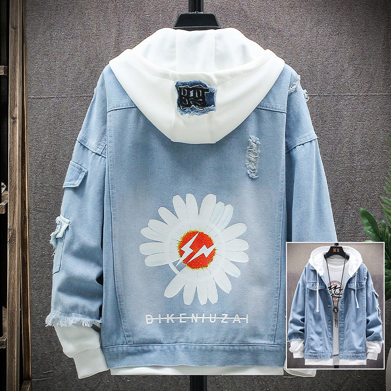 Men's Autumn Casual Trendy Denim Jacket