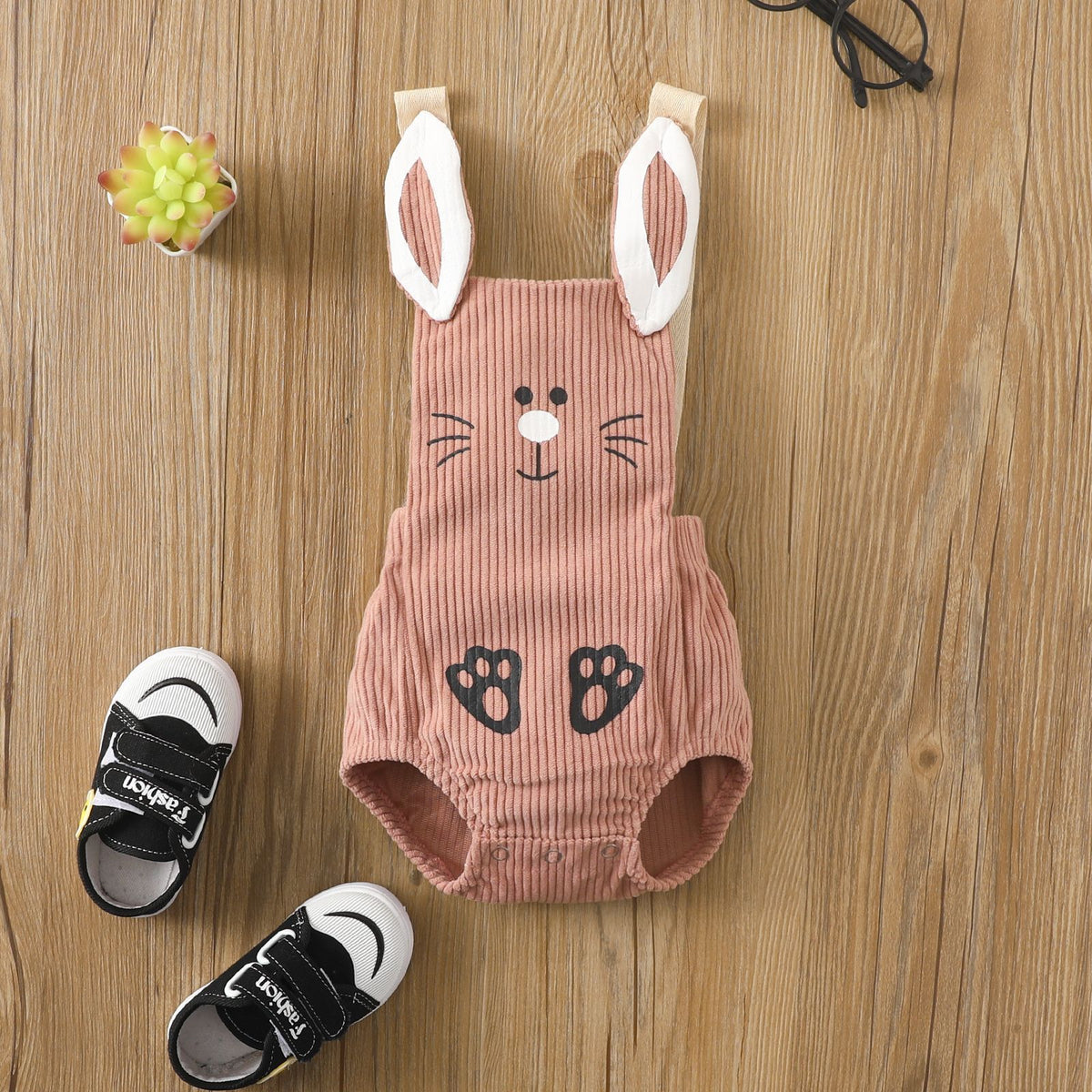 Baby Corduroy Rabbit Romper Bangladesh - Small China Town