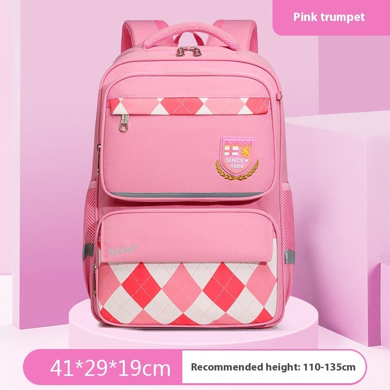 Boys Burden Relief Spine Protection Children's Schoolbag