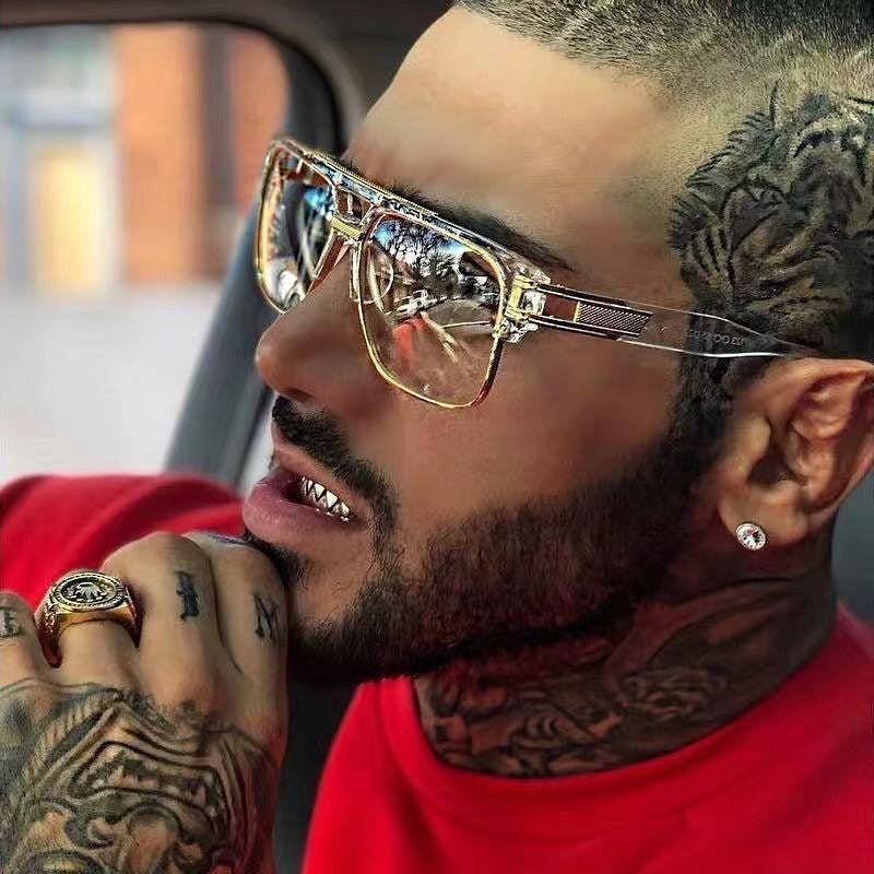 Men's Sunglasses Driving Large Frame Retro ( Available )