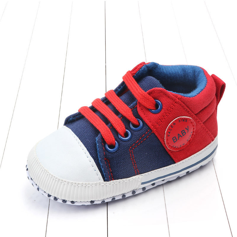 Casual canvas shoes soft sole baby shoes toddler shoes