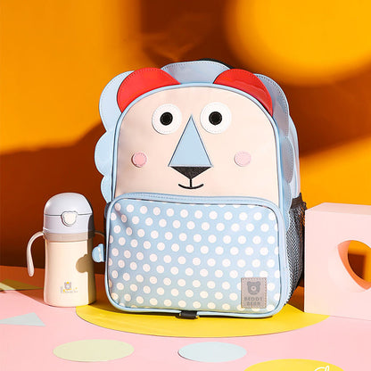 Cute Schoolboy Backpack with adjustable shoulder straps and spacious compartments for boys, suitable for school, travel, and everyday use