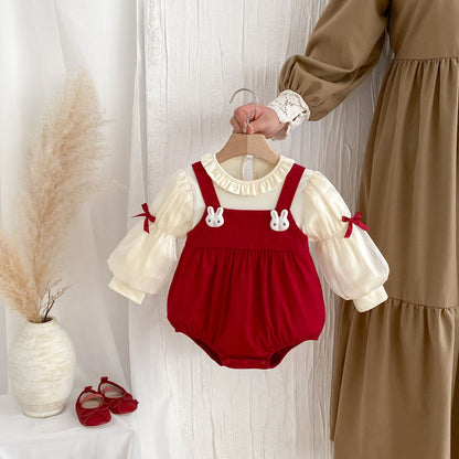 Clothes For Babies Spring And Autumn Clothing Baby Girl Princess Jumpsuit