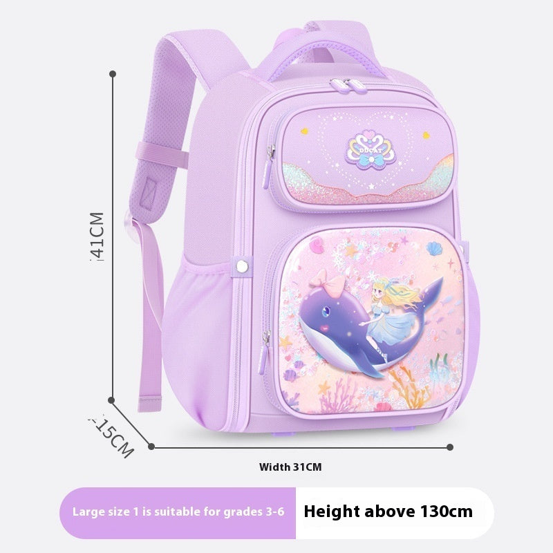 Quicksand Burden Reduction Spine-protective Backpack Student Backpack