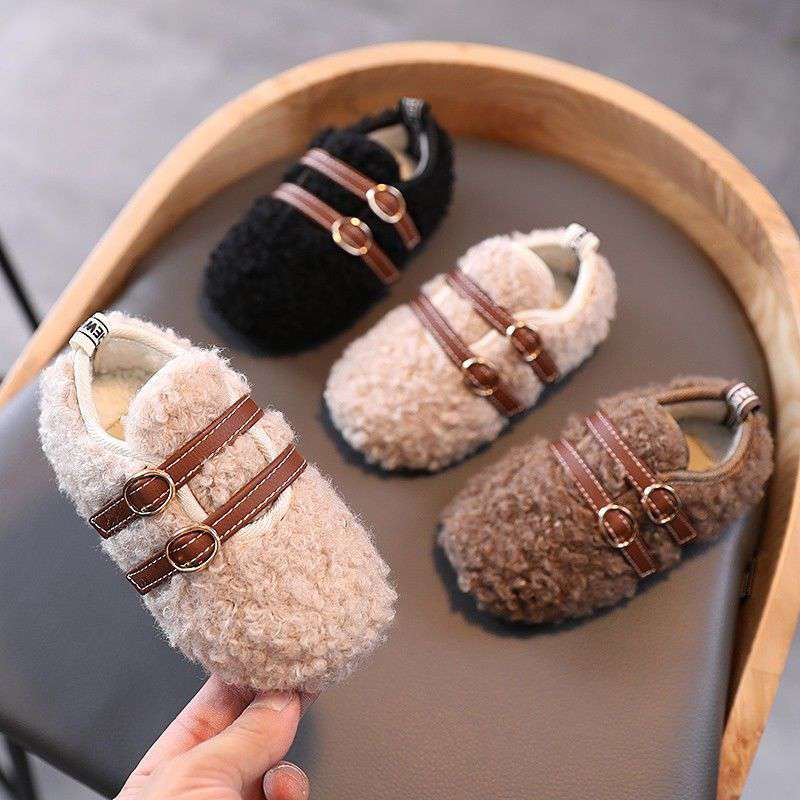 Children's Scoop Shoes Baby Shoes Warm Surface