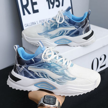 Spring Student Sports Casual Mesh Clunky Versatile Trendy Shoes Breathable Shoes Men
