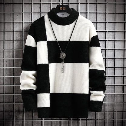 Polyester Men's Casual Cardigan Sweater Coat