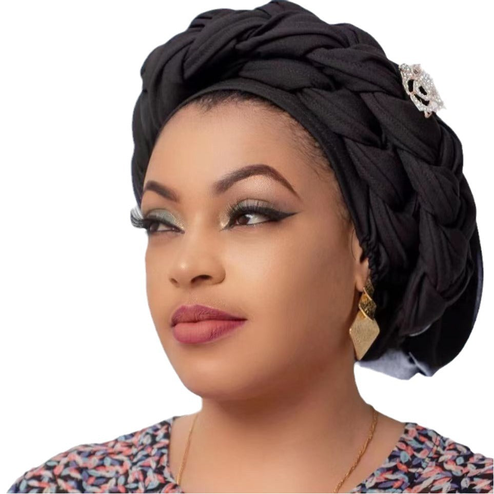 African Woven Woven Hat Plus Accessories Toque