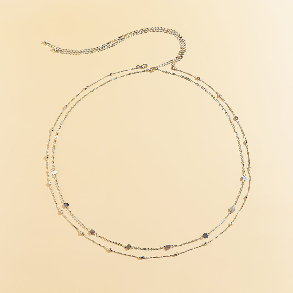 Belly Chain Sexy Body Coin Waist Female Suit For Women Snake Bone Double Layers Jewelry Decor Bra Bikini Beach Harness Jewelry (Available)