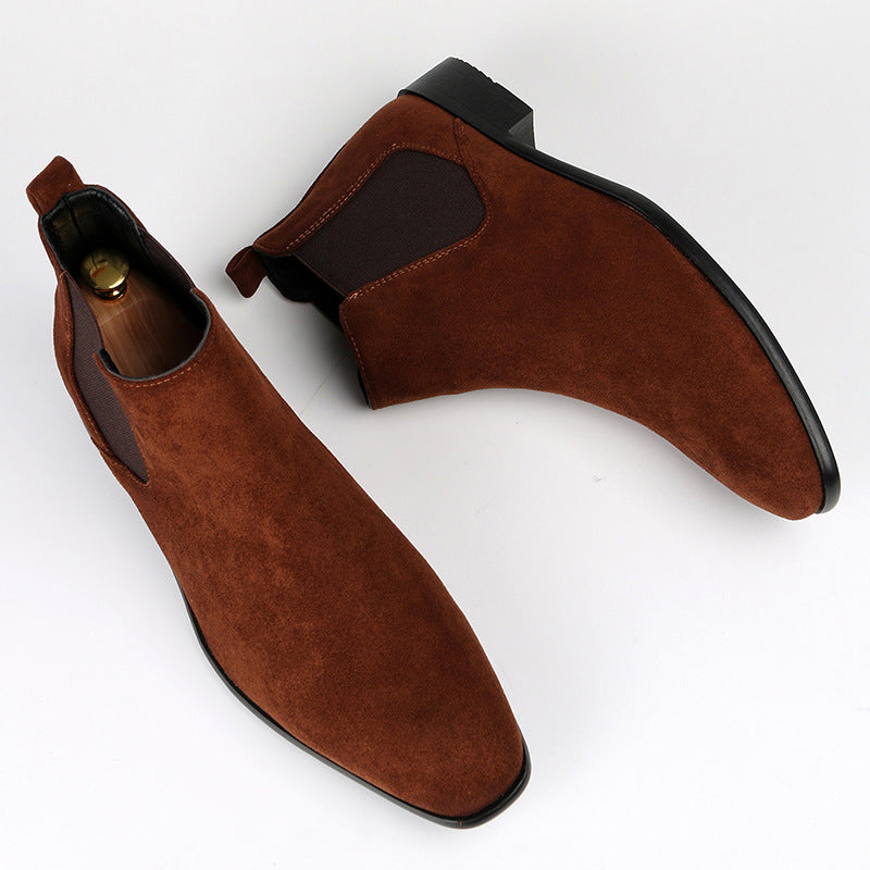 Men's Chelsea Boots Square Toe  (Available)
