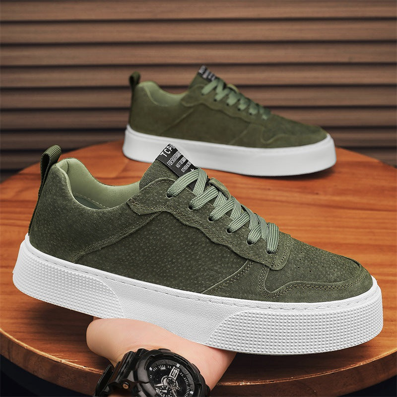 Autumn Men's Breathable Plus Size Size 46 Platform Sneakers All-matching Fashion Casual Sports Men's Shoes ( Available )