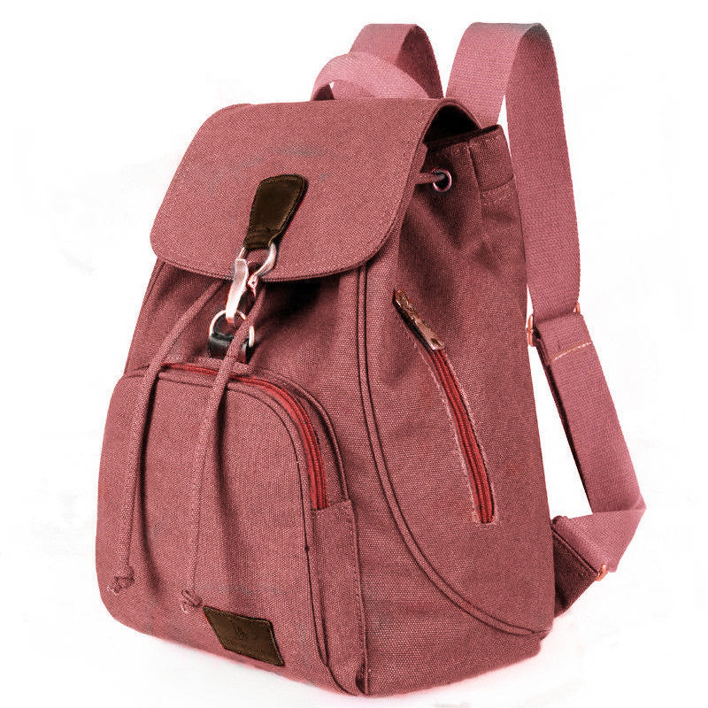 Women's Canvas Backpack Vintage Students School Bags (Available)