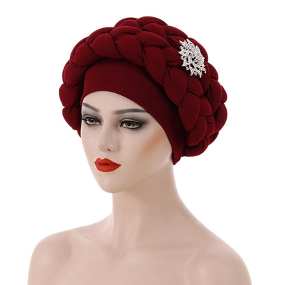African Woven Woven Hat Plus Accessories Toque