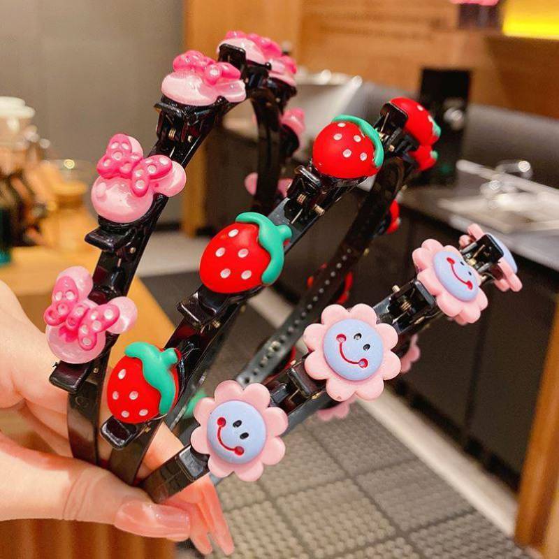 Net Red Girls Clip Hair Accessories (Available)