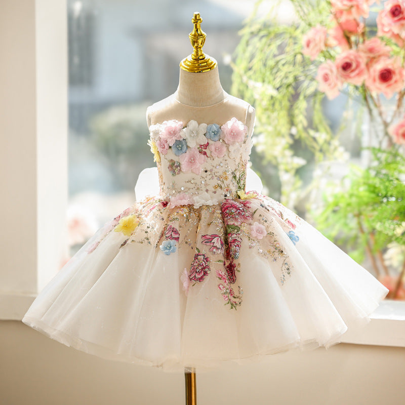 Girls Catwalk Dress Bangladesh Princess Costume - Small China Town