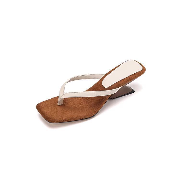 Women's Wedge Flip Flops – Color Matching Summer Sandals (Available)