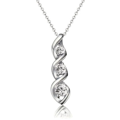 Personalized Spiral Fashion Accessory Women's Necklace