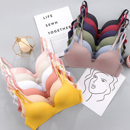 No Rims Underwear Ladies Bra Breathable Gather Bra (Available)