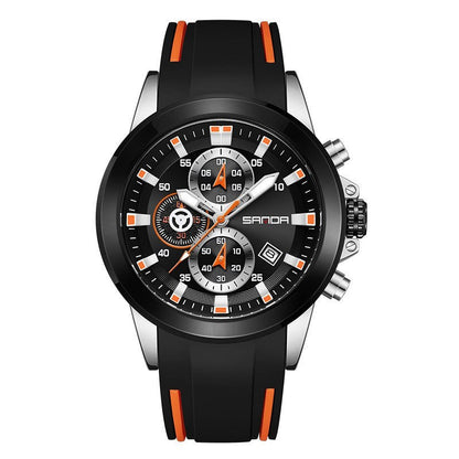 Fashion Calendar Men's Business Quartz Watch