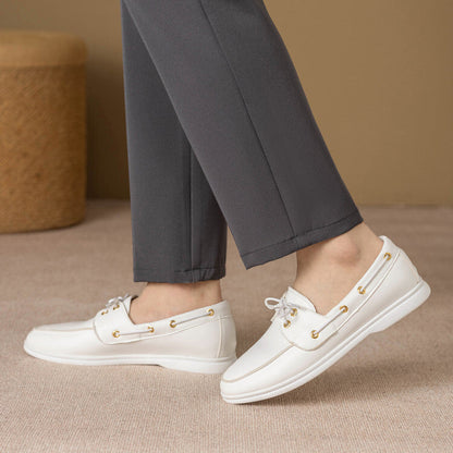 Fall Casual Leather Shoes Men's British Style Simple