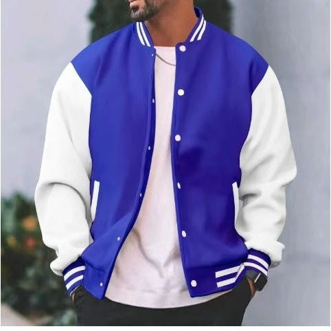 Men's Autumn Trendy Versatile Personalized Baseball Jacket