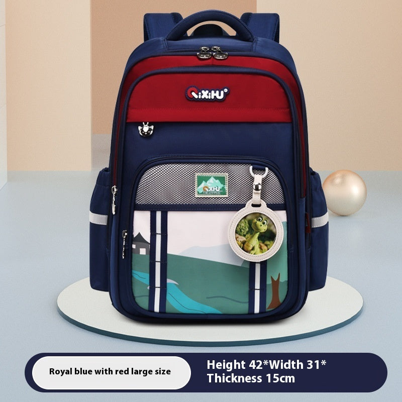 Large Capacity Primary School Student Schoolbag Lightweight And Wear-resistant