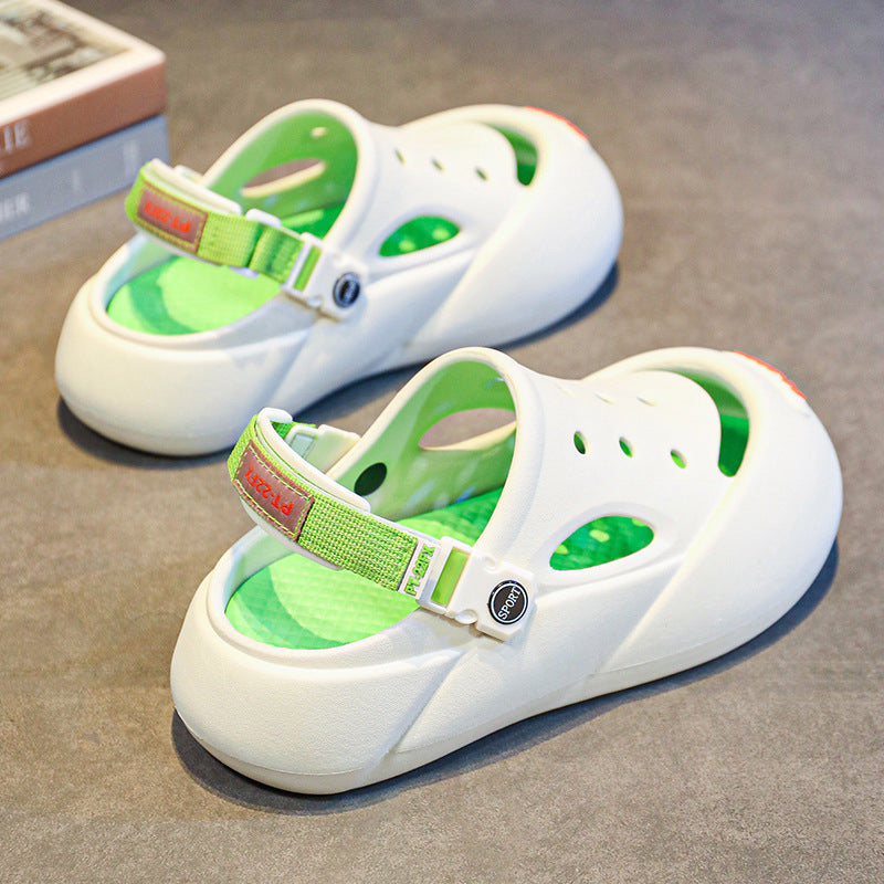 Men's Outerwear Casual Trend Color Matching Slippers(Available)