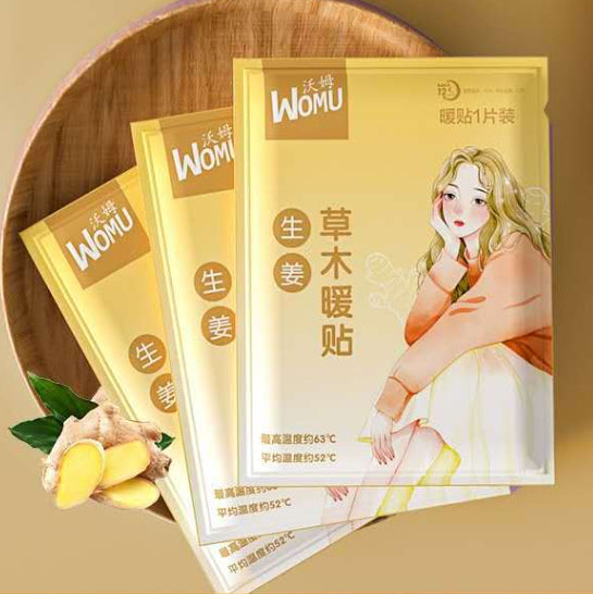 Argy Wormwood Warm Paste Baby Warmer Self-heating Uterus Warming Plaster Ginger Plaster