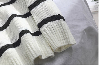 Autumn And Winter Turtleneck Sweaters For Men And Boys Trend All-match Line Clothes Lazy Wind