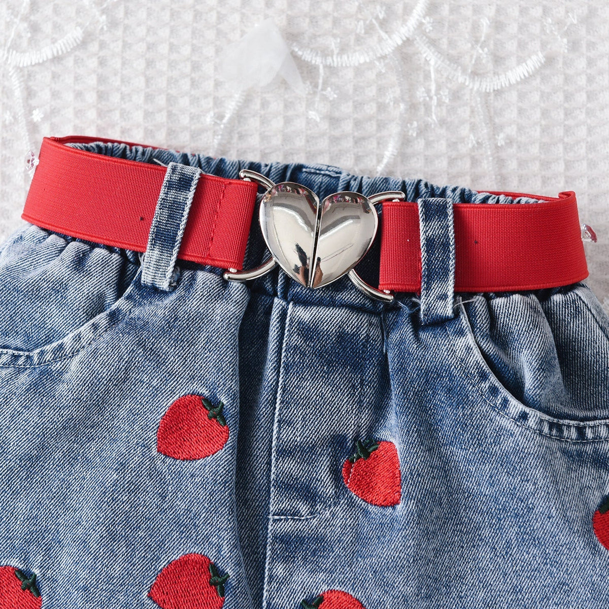 Girls Denim Shorts Set Bangladesh - Small China Town