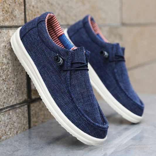 Breathable Mesh Comfortable Simplicity Fashion Low Top Men's Shoes ( Available )
