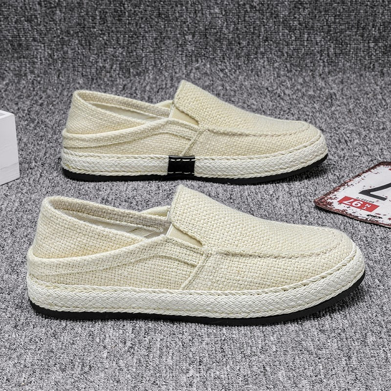 Summer Leisure Old Beijing Linen Cloth Shoes