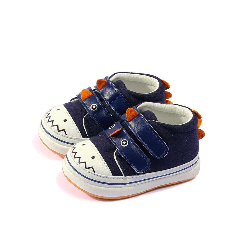 Baby Toddler Shoes Breathable Non-slip Cartoon Cotton Soft Sole Baby Shoes