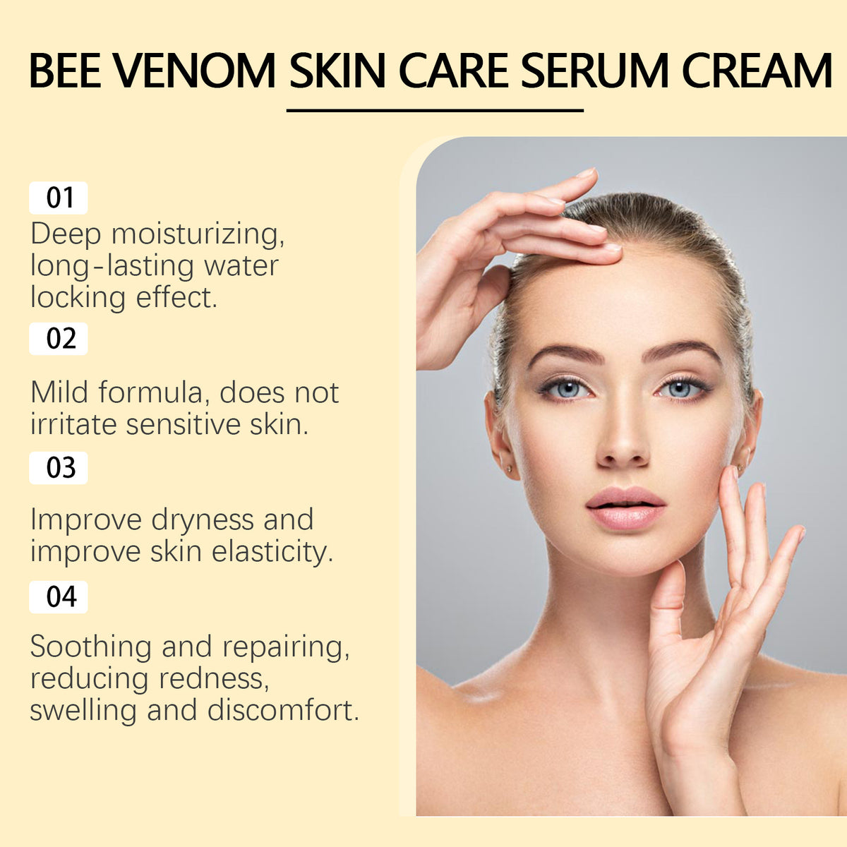 Skin Moisturizing Care Relieve Dry Skin Nourishing Skin Elastic Moisturizing Cream