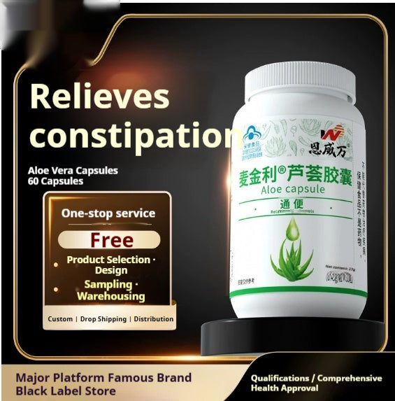 Aloe Capsule Health Care Intestinal Constipation