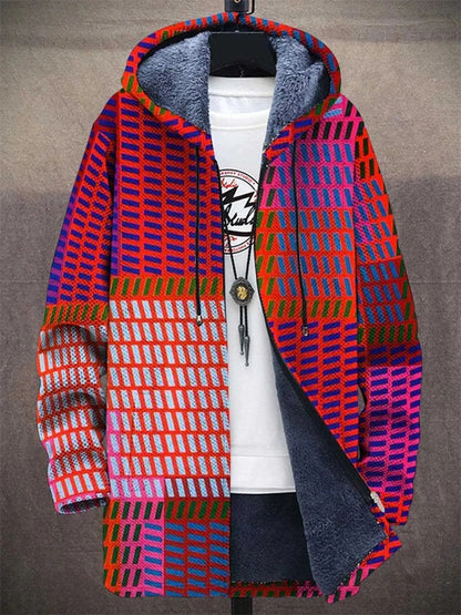 Men's 3d Digital Printed Hat Cardigan