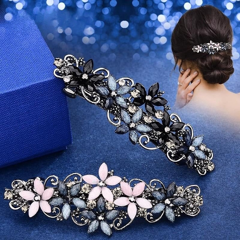 Alloy Barrettes Korean Hair Accessories Ponytail Clip Headdress (Available)