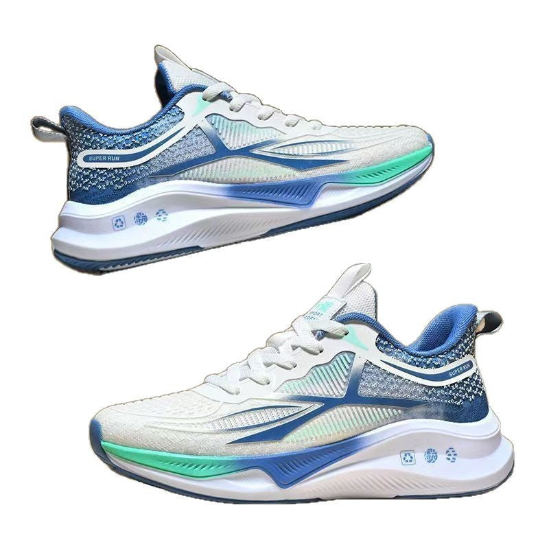Ultralight Running Shoes Sneaker Breathable Shock Absorption Soft Bottom ( Available )