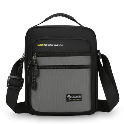 Men's Shoulder Outdoor Leisure Commute Multi-functional Crossbody Bag (Available)