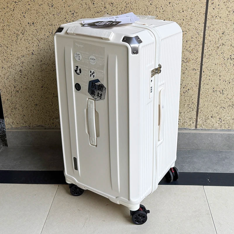 Carrier 28-inch Large Size Luggage 30/32/36/50 inch Explosion-proof Five Wheels  Brake Travel Suitcase Thickened PC Material