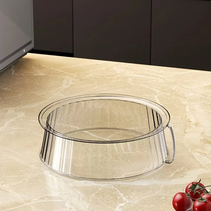 Household Food Insulation Cover Thermal Microwave Oven Cover Kitchen Tabletop Dust Proof Stackable Vegetable and Fruit Platter