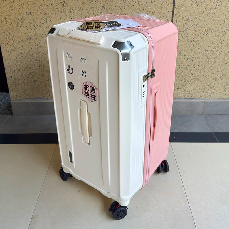 Carrier 28-inch Large Size Luggage 30/32/36/50 inch Explosion-proof Five Wheels  Brake Travel Suitcase Thickened PC Material