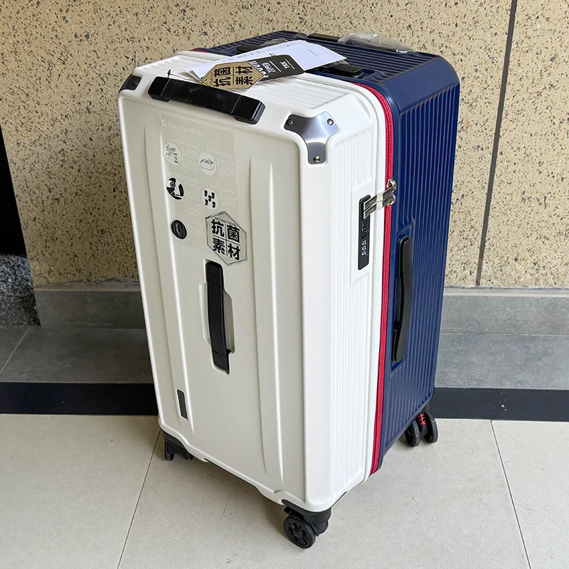 Carrier 28-inch Large Size Luggage 30/32/36/50 inch Explosion-proof Five Wheels  Brake Travel Suitcase Thickened PC Material